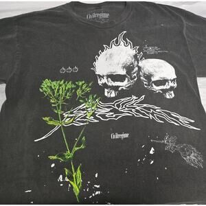 Civil Regime with a skull and plant design. XLARGE